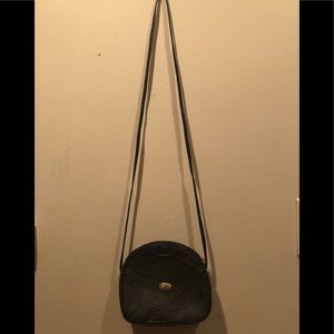 Black Distressed Kangaroo Leather Purse